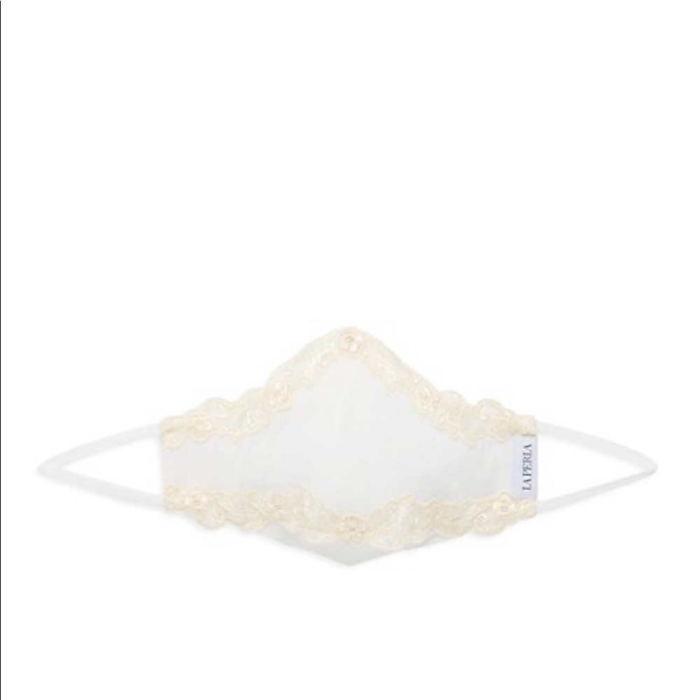 la perla lace face mask (NWT)